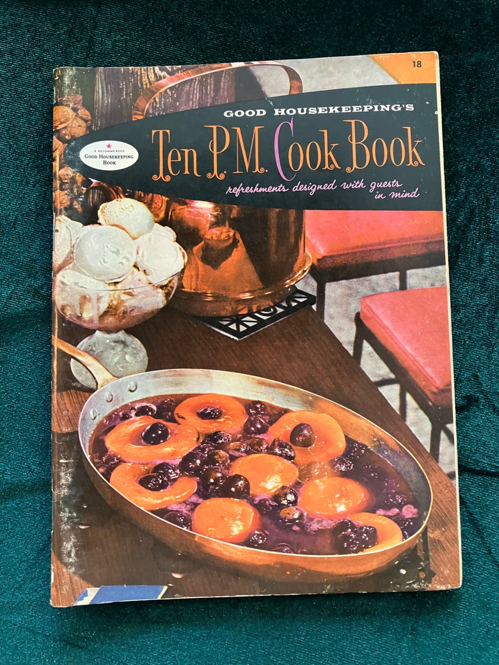 Vintage Good Housekeeping 10PM Cook Book